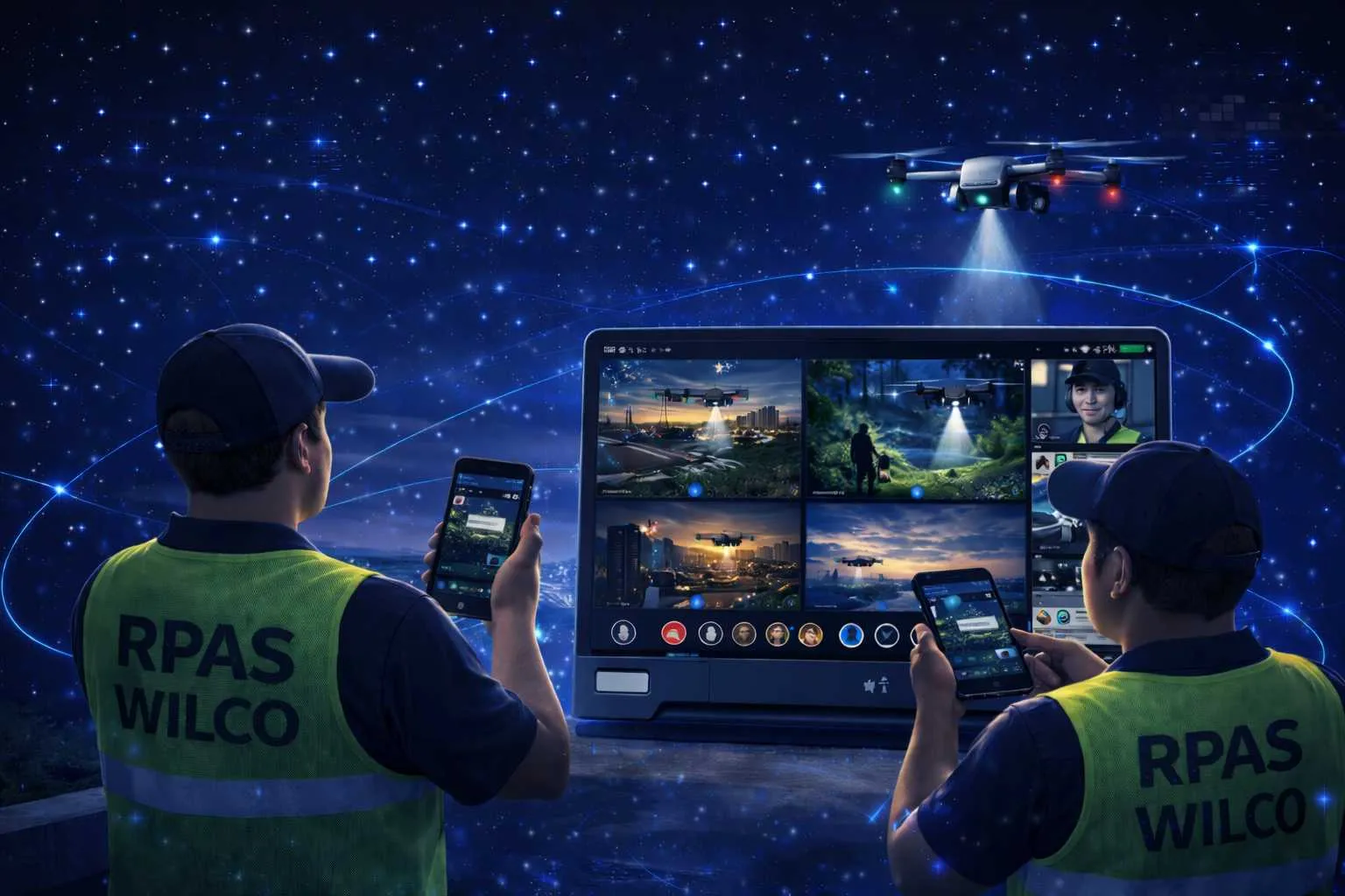 RPAS WILCO Fly — enterprise livestreaming and team collaboration app