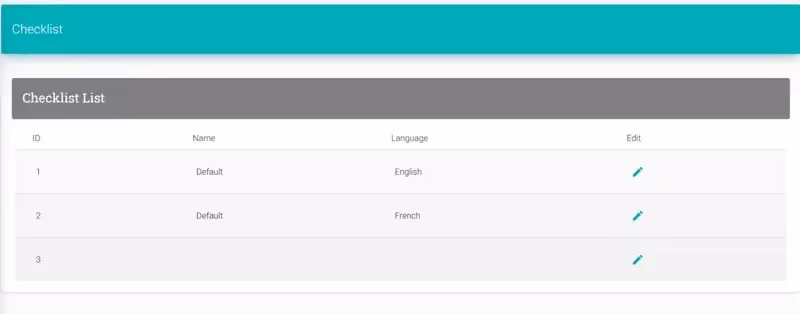 Design a Custom Checklist screenshot